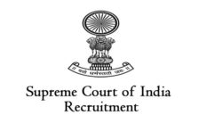 Supreme Court of India Recruitment 2023 – Apply Offline for 11 Court Assistant  Posts