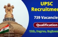 UPSC Recruitment 2022 – Apply Online For 739 NDA II & CDS II Posts