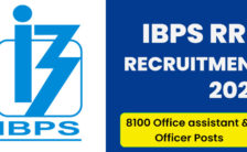 IBPS Recruitment 2022 – Apply Online For 8100+ CRP RRBs XI Posts