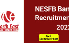 NESFB Recruitment 2022 – Apply Online for 625 Branch Head Posts