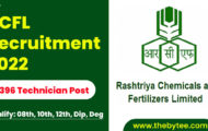 RCFL Recruitment 2022 – Apply Online for 396 Technician Posts