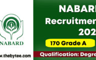 NABARD Recruitment 2022 – Apply Online for 170 Grade A Posts