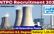 NTPC Recruitment 2022 – Apply Online for 60 Executive Posts