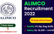 ALIMCO Recruitment 2022 – Apply Offline For 76 Executive Posts