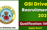 GSI Recruitment 2022 – Apply Offline for 83 Driver Posts