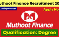 Muthoot Finance Recruitment 2022 – Apply Online For 14,439 Executive Posts