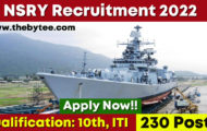 NSRY Recruitment 2022 – Apply Offline For 230 Technician Posts