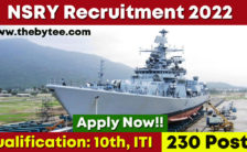 NSRY Recruitment 2022 – Apply Offline For 230 Technician Posts